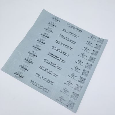 Braccialetti di carta impermeabili per eventi 250*25mm/250*19mm Duraturi e resistenti alle lacrime