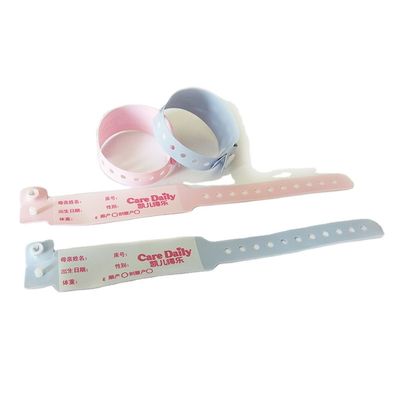 Polsino medico per bambini morbido e personalizzato per bambini colore rosa 250*25mm taglia per adulti OEM