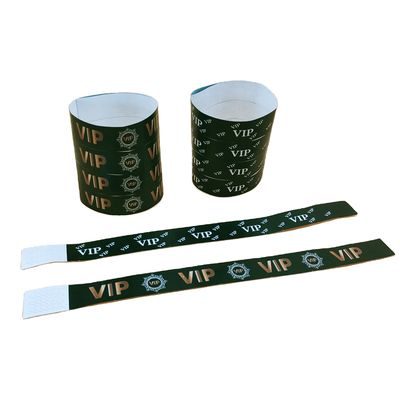 250*25mm/250*19mm Braccialetto Tyvek a colori solidi impermeabile e durevole per tutte le occasioni