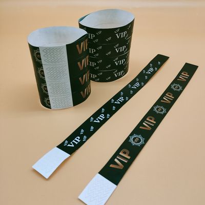 250*25mm/250*19mm Braccialetto Tyvek a colori solidi impermeabile e durevole per tutte le occasioni