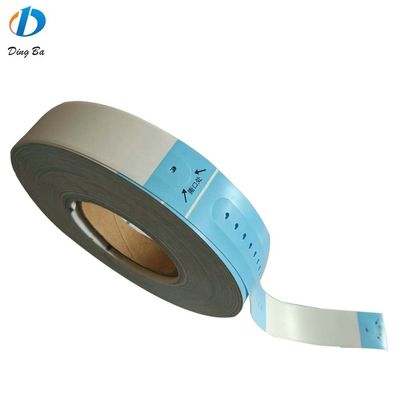 OEM Customized Pink Waterproof Thermal Print Wristband per l'identificazione del paziente