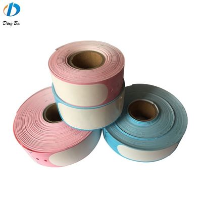 OEM Customized Pink Waterproof Thermal Print Wristband per l'identificazione del paziente