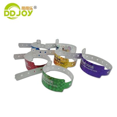Laser Glitter Holographic Plastic Party Wristband Bracelet in verde per l'evento