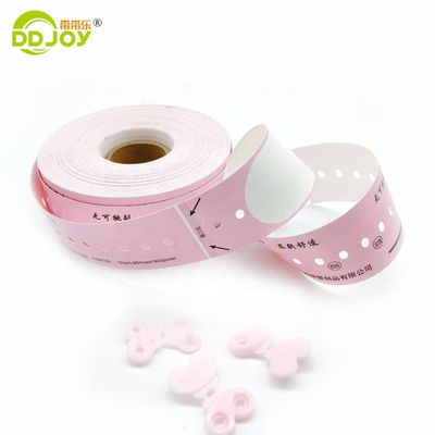 DD Joy Disposable Roll Adult Size Improntabile termicamente con l'identità dell'ospedale