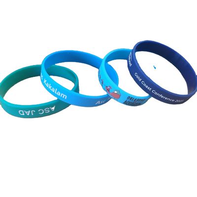 Eventi sportivi Braccialetti in gomma GlOW personalizzati per festival