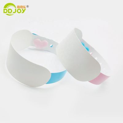 Informazioni sui pazienti adulti Braccialetto 257*32mm Logo personalizzato Impermeabile Diretto Termico