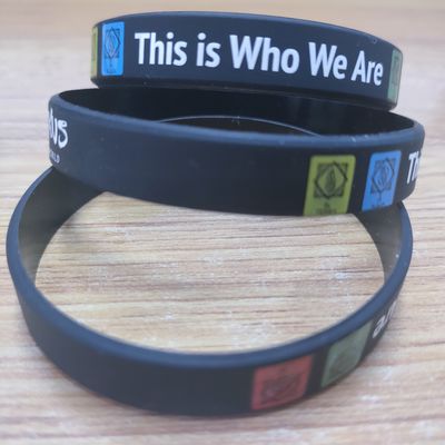 Braccialetto di gomma personalizzato per regali di festival