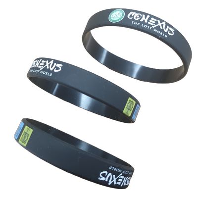 Materiale di silicone Braccialetto personalizzato Sfissato per eventi 2024 Articoli Silicone impermeabile