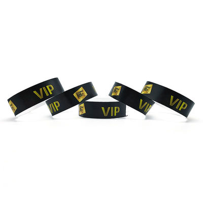Biglietti d'identità impermeabili e braccialetti Tyvek personalizzati essenziali per eventi Festival