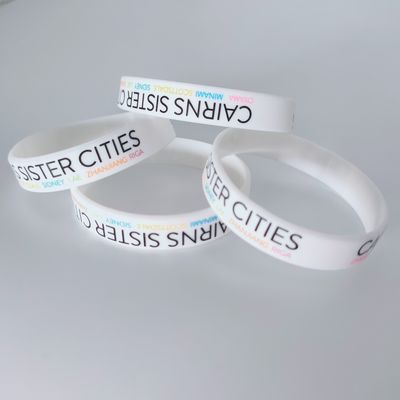 170*12*2mm Larghezza di banda Brillante in scuro Braccialetto di silicio personalizzato per eventi Festival