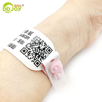 Braccialetti di carta termica impermeabile ideali per la verifica e la sicurezza personalizzate dell'ID