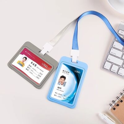 Connessione per chiavi per logo personalizzato cinturino per il collo cordone per il trasferimento termico stampato per ufficio essenziale
