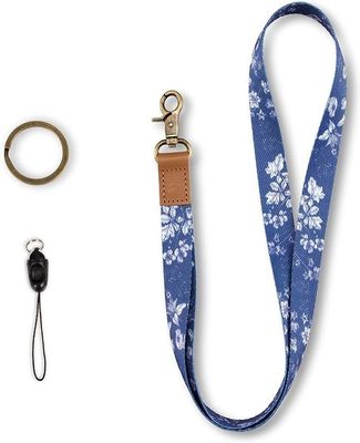 Office 90*15mm Flat Polyester Custom Single Sublimation Lanyards per la personalizzazione