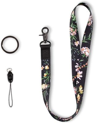 Office 90*15mm Flat Polyester Custom Single Sublimation Lanyards per la personalizzazione