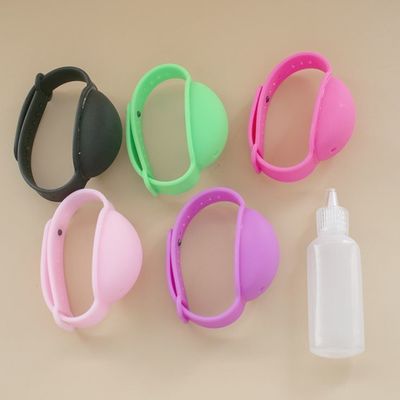 Dispenser a polso per bambini con disinfettante liquido portatile in silicone GW 0.25KG/PCS