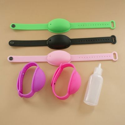 Dispenser a polso per bambini con disinfettante liquido portatile in silicone GW 0.25KG/PCS