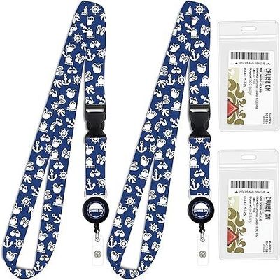 Codice per chiavi a riscaldamento personalizzato cinturino per il collo cordoni di poliestere per chiavi molti colori