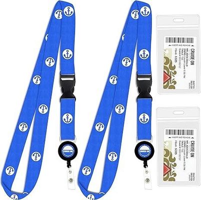 Lanyards a logo personalizzato Materiale poliestere per occasioni di ufficio