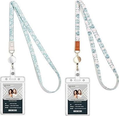 Lanyards di poliestere personalizzati con logo per l'esposizione DHL/UPS/FEDEX/Aramex