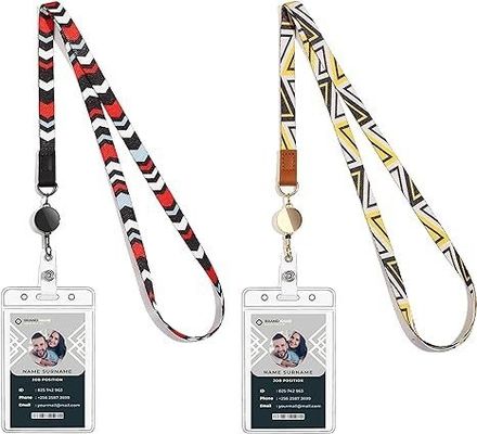 Lanyards di poliestere personalizzati con logo per l'esposizione DHL/UPS/FEDEX/Aramex