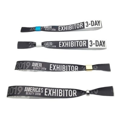 Promozione Decorate Regali Tessuti di poliestere Braccialetti RFID per Evento Festa Festa