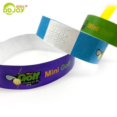 Braccialetti Tyvek personalizzabili per qualsiasi festival o evento 2-7 giorni Tempo di produzione
