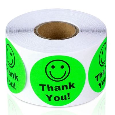 Etichette rotonde adesive adesive personalizzate con disegno libero e stampa a stampa stampata del logo personalizzato