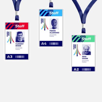 Office Occasion Personalised Sublimation Lanyards 6 colori metodo di stampa e logo personalizzato