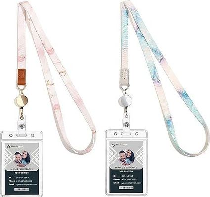 Office Occasion Personalised Sublimation Lanyards 6 colori metodo di stampa e logo personalizzato