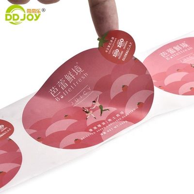 Etichette adesive stampate personalizzate per il materiale di imballaggio