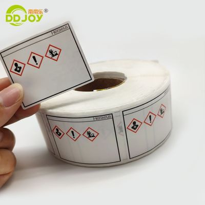 Adesivo resistente all'olio per bottiglie