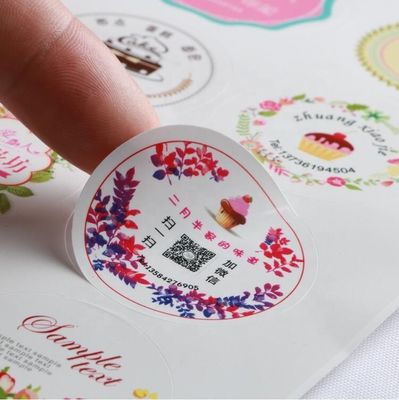 Etichetta autoadesiva per imballaggi per prodotti cosmetici/alimentari
