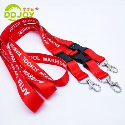 Stampa del logo su misura Lanyard di sublimazione con stampa e spedizione DHL/UPS/FEDEX/Aramex