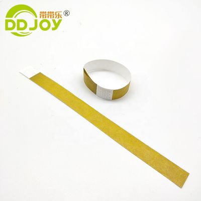 Destinatario Utente finale Venditore/ammissione blu Braccialetti 3/4 pollici Tyvek con numeri di serie