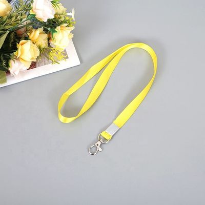 Stampa a trasferimento termico Flat Polyester Single Custom Sublimation Lanyards With Logo
