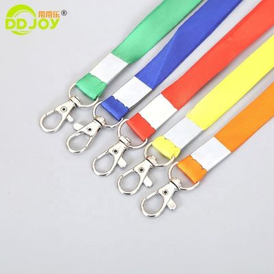 Stampa a trasferimento termico Flat Polyester Single Custom Sublimation Lanyards With Logo