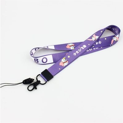 900*15*0.65mm Logo personalizzato cucito Lanyards in acciaio inossidabile con Beed di trasferimento di calore