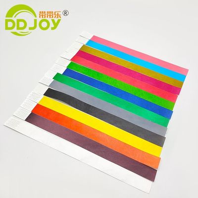 100 pcs Count 3/4 pollici Tyvek braccialetto per comodo accesso evento e la sicurezza