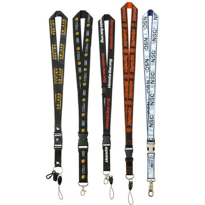 Lanyard espositivo personalizzato con stampa di sublimazione dei coloranti e portachiavi personalizzati