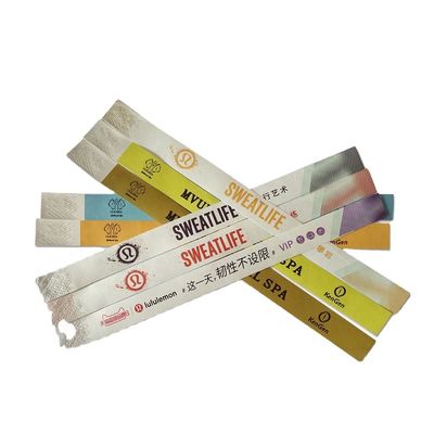 Braccialetto Tyvek personalizzabile Braccialetto ID usa e getta per eventi e feste