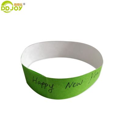Tecnica unica Festival Braccialetti di carta per parco divertimenti per bambini Tyvek braccialetti