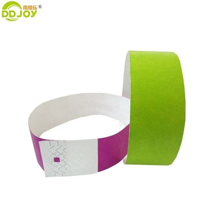 Leading of Tyvek Paper Wristbands/Bracelets for Festival Events Materiali e disegni