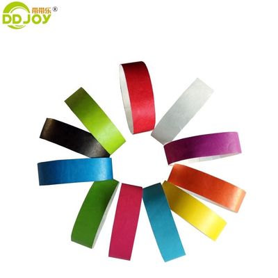 Leading of Tyvek Paper Wristbands/Bracelets for Festival Events Materiali e disegni