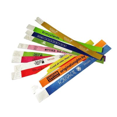 Eventi personalizzati Braccialetti Spedizione rapida tramite DHL FEDEX UPS TNT EMS Dupont Paper/Tyvek