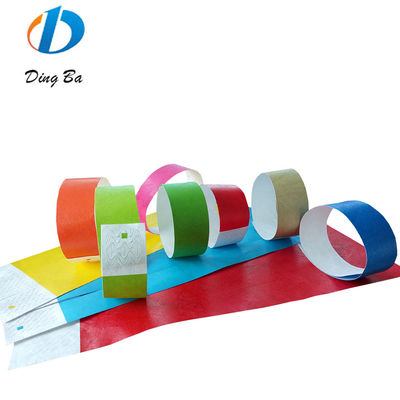 3/4 pollici semplici senza logo braccialetti di carta Tyvek braccialetto essenziale braccialetti gioielli tipo