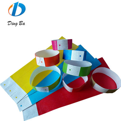 3/4 pollici semplici senza logo braccialetti di carta Tyvek braccialetto essenziale braccialetti gioielli tipo