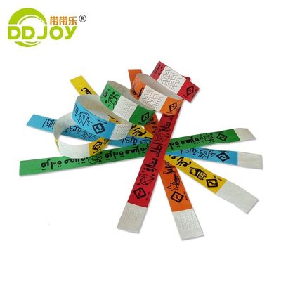 Braccialetti stampabili 250*25mm 1 pollice Braccialetti usa e getta per i regali del Giorno del Ringraziamento