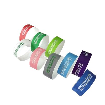 Destinatari Eventi e festival per utenti finali Braccialetti Tyvek personalizzati per parchi/club/festa