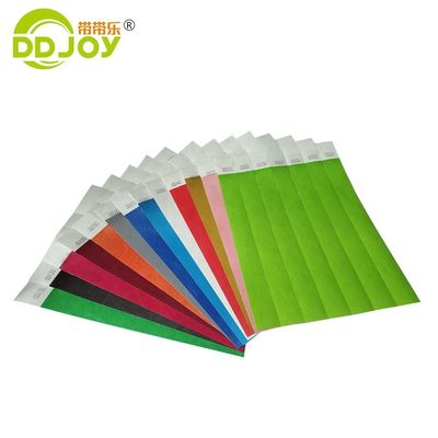 Fornitura Tyvek Paper Wrist Band Per Eventi Prodotti popolari Bracelet / Wristbands Parco