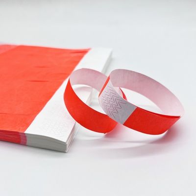 Braccialetti di carta Tyvek da 250*19mm stile CLASSICO per eventi/giochi/festival una volta